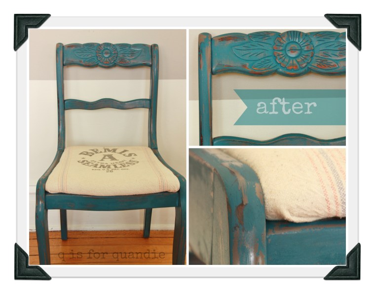 grandmas chair after