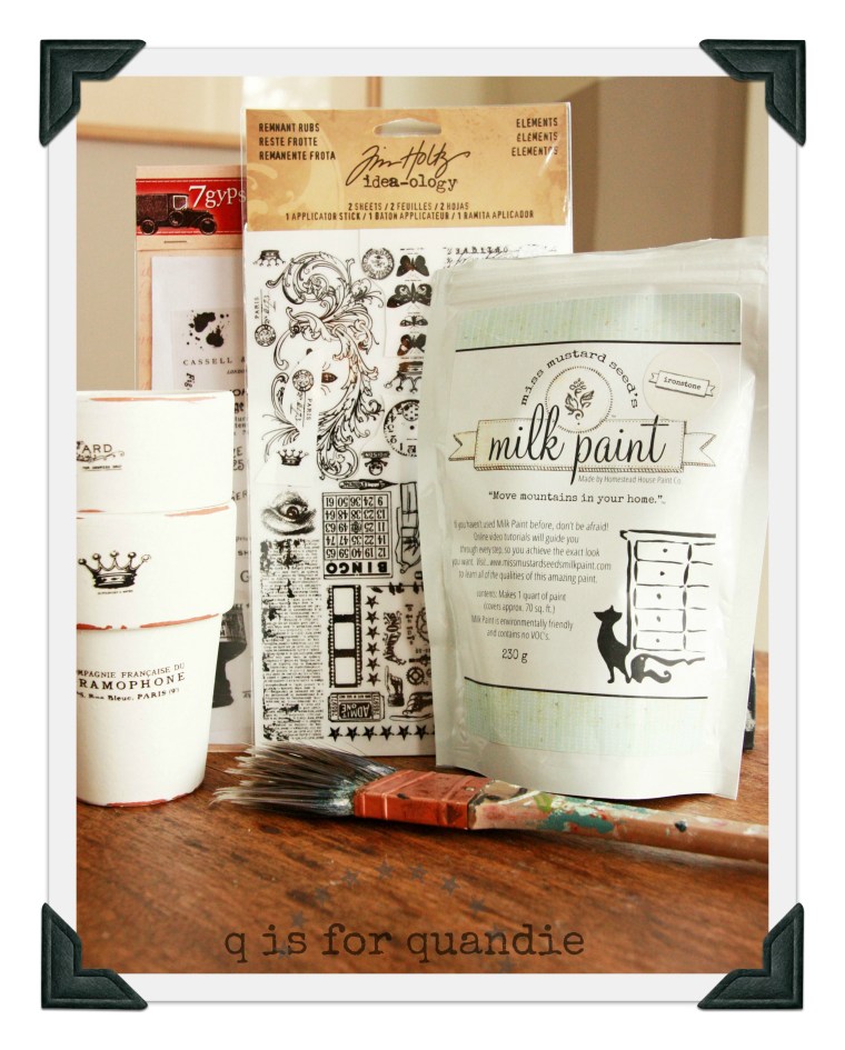 painted pots supplies