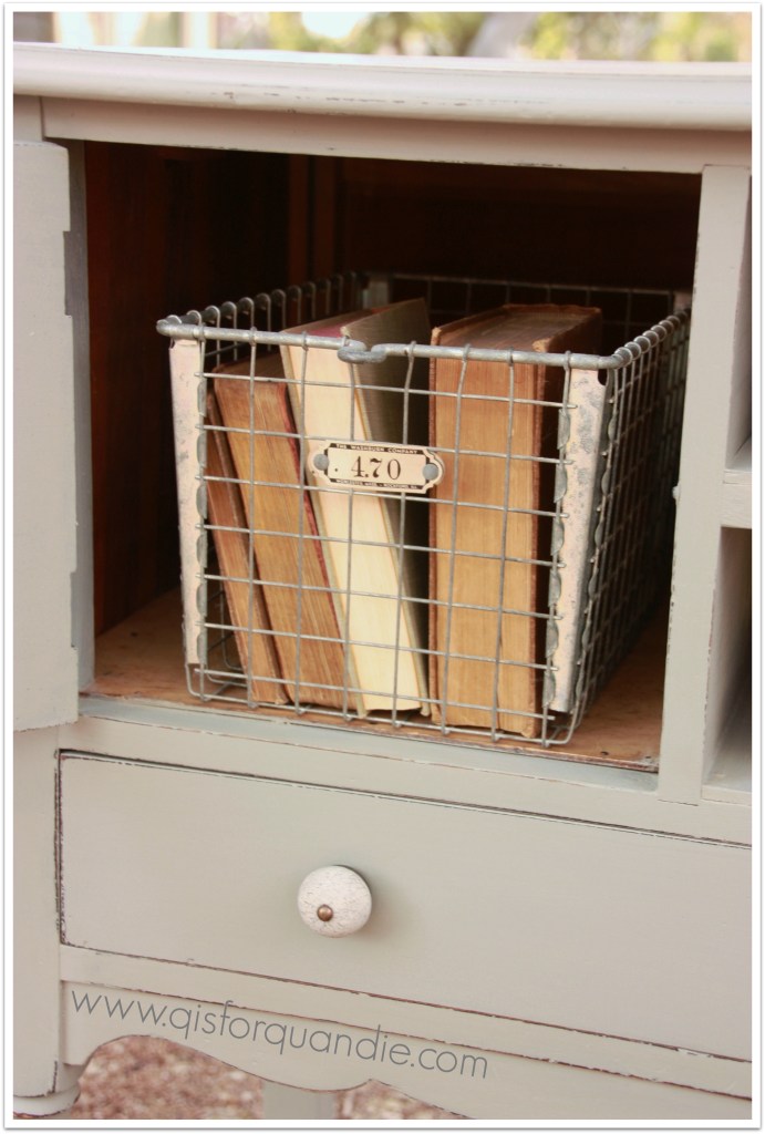 tv stand locker basket