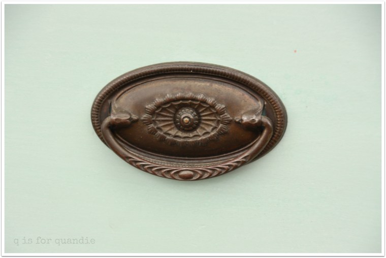 vintage dresser pull