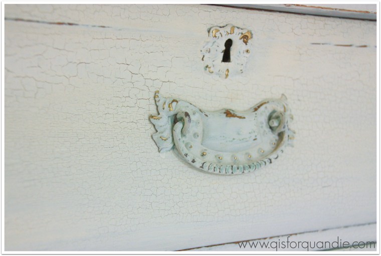 crackled linen close up