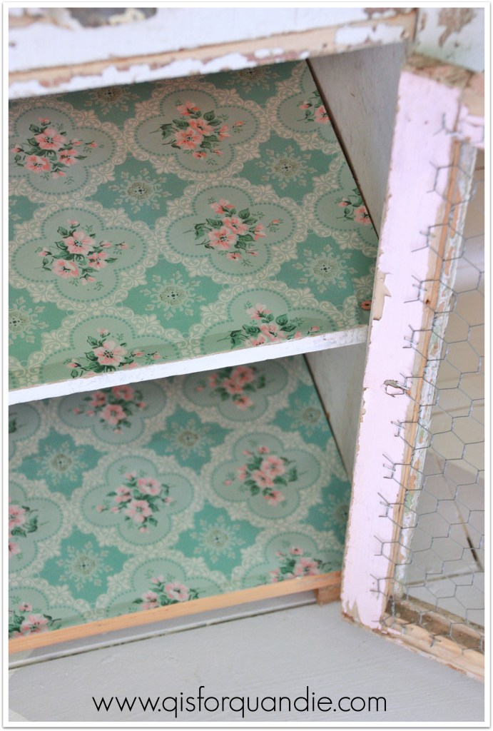 studio cabinet inside