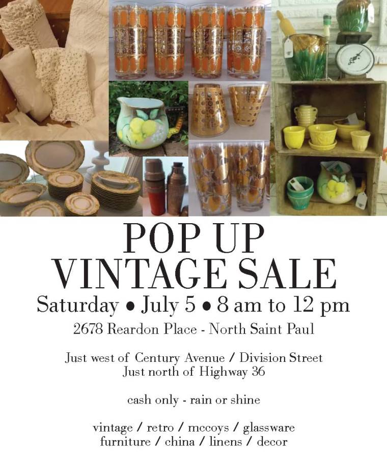 Sue's vintage sale