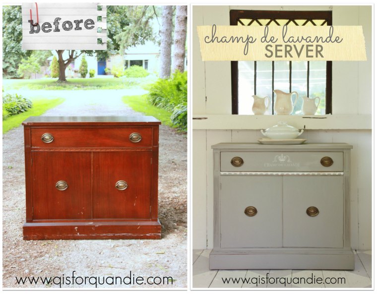 champ de lavande before and after