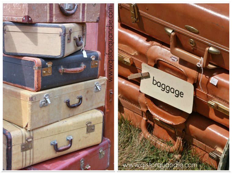 gold rush baggage collage