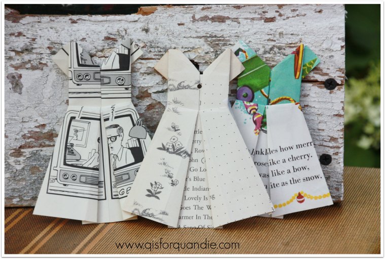 gold rush paper dresses