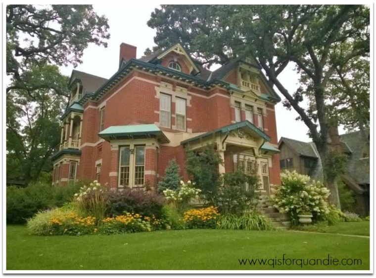 Saturday Summit Ave brick house