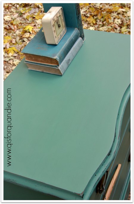 dresser painted with MMSMP in Kitchen Scale