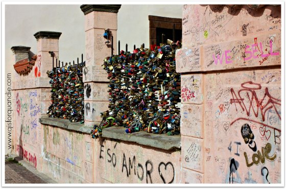love locks Prague
