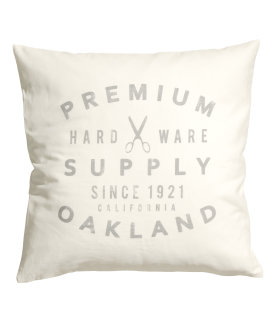 H and M cushion