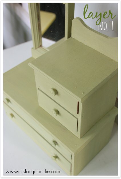 mini dresser layer no 1