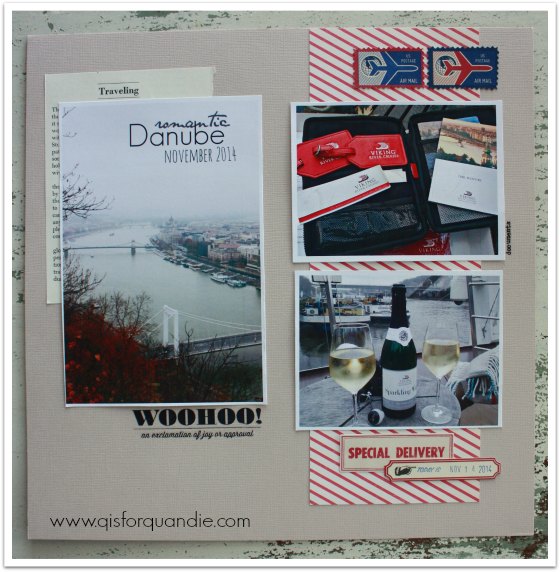 Danube scrapbook pg 1