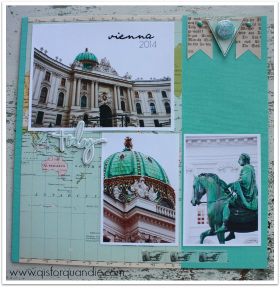 Danube scrapbook pg 3