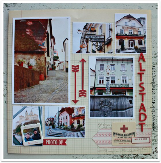 Danube scrapbook pg 4