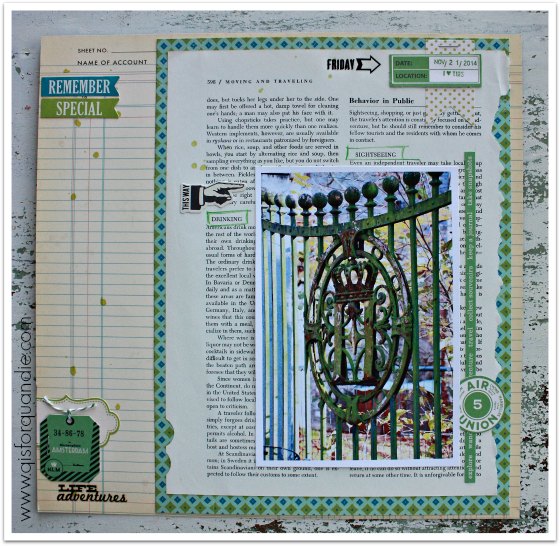 Danube scrapbook pg 7