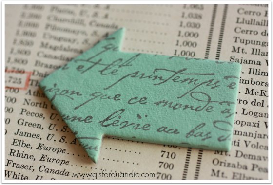 scrapbook chipboard closeup