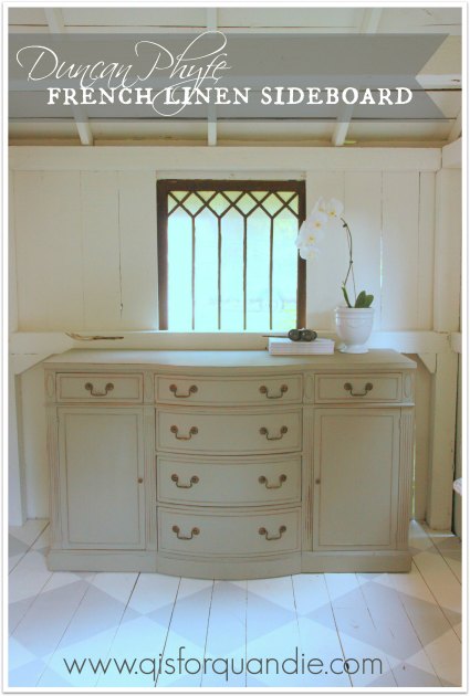 french linen sideboard