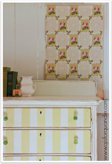 cottage stripes close up