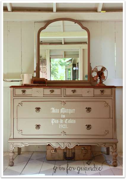 coco dresser with mirror