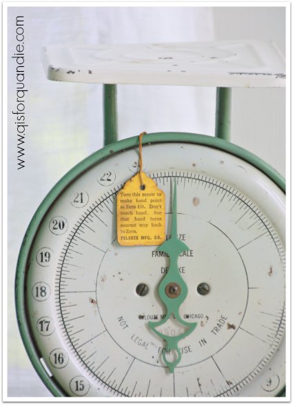 porch scale close up