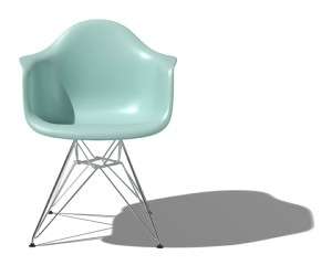 modern aqua chair