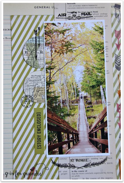 scrap stairway close up