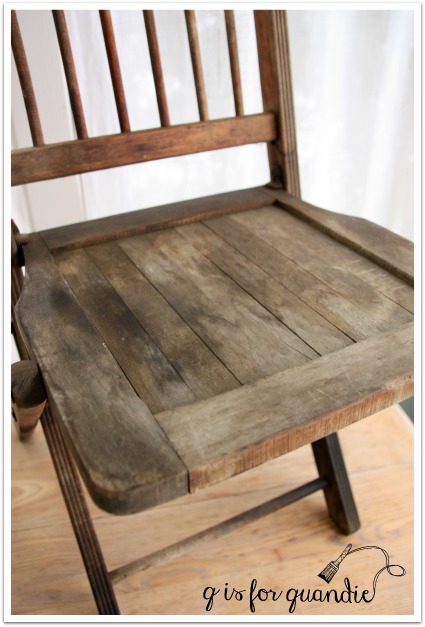 garden chair seat before