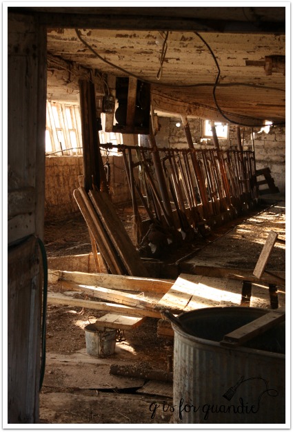 barn interior