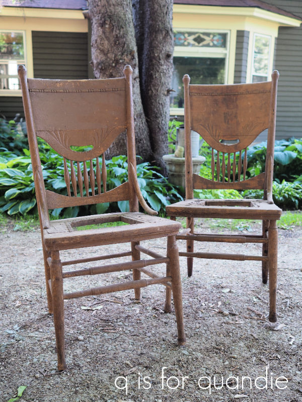 pair of planter chairs