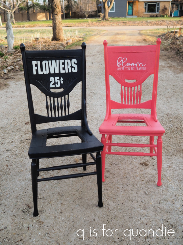 pair of planter chairs